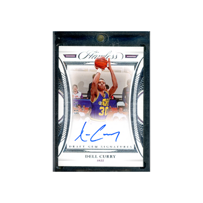 Dell Curry 2021-22 Panini Flawless Basketball Draft Gem Signatures Auto /25