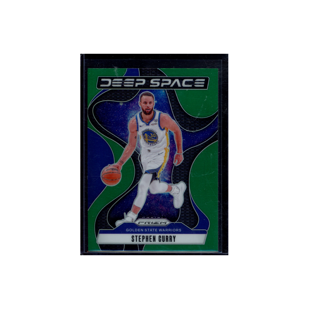 Stephen Curry 2024-25 Panini Prizm Basketball Deep Space Green #10