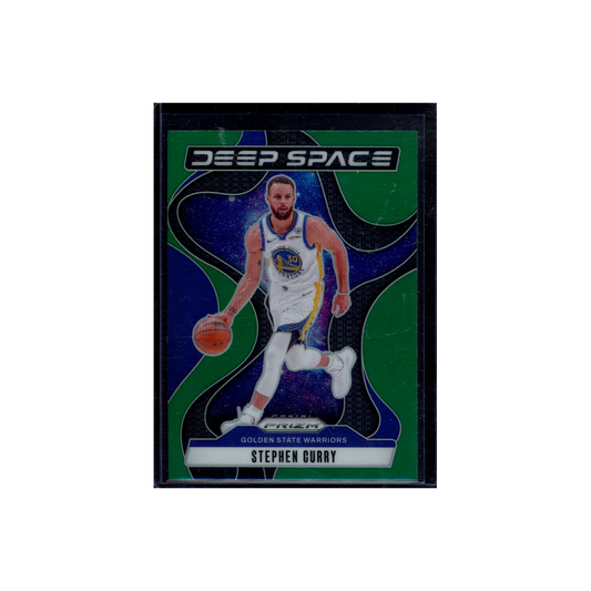 Stephen Curry 2024-25 Panini Prizm Basketball Deep Space Green #10
