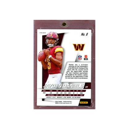 Jayden Daniels 2024 Panini Prizm Football Flashback Silver Prizm