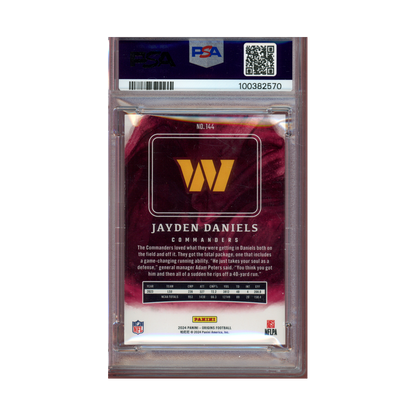 Jayden Daniels 2024 Panini Origins Football Rookie PSA 9