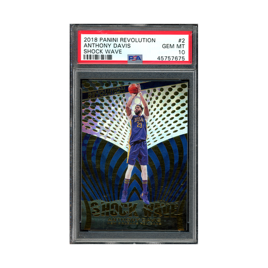 Anthony Davis 2018-19 Panini Revolution Basketball Shock Wave PSA 10