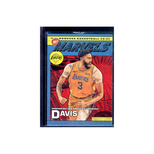 Anthony Davis 2020-21 Panini Donruss Basketball Marvels