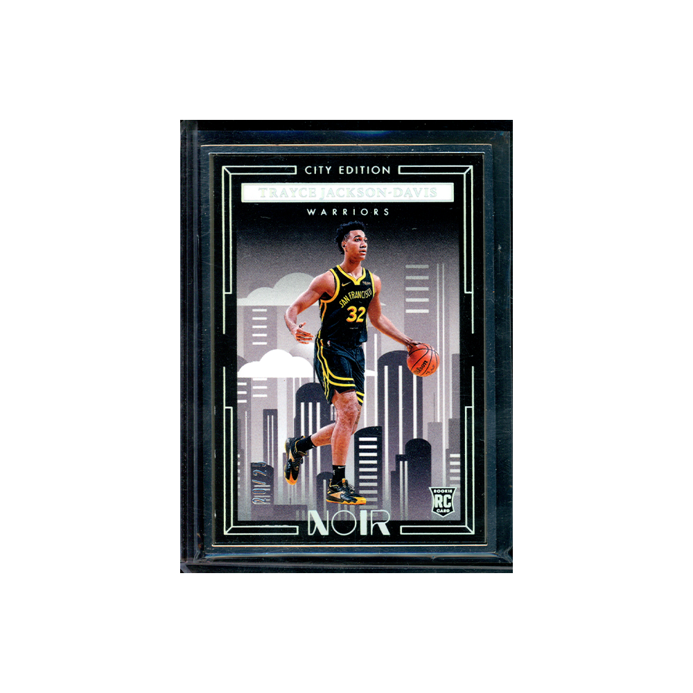 Trayce Jackson-Davis 2023-24 Panini Noir Basketball Rookie City Edition Metal Frame /25