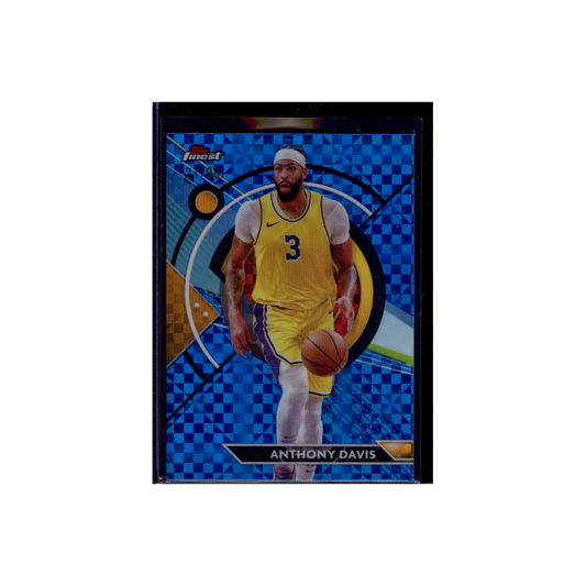 Anthony Davis 2024 Topps Finest Basketball Blue /99