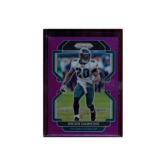 Brian Dawkins 2021 Panini Prizm Football Purple /125