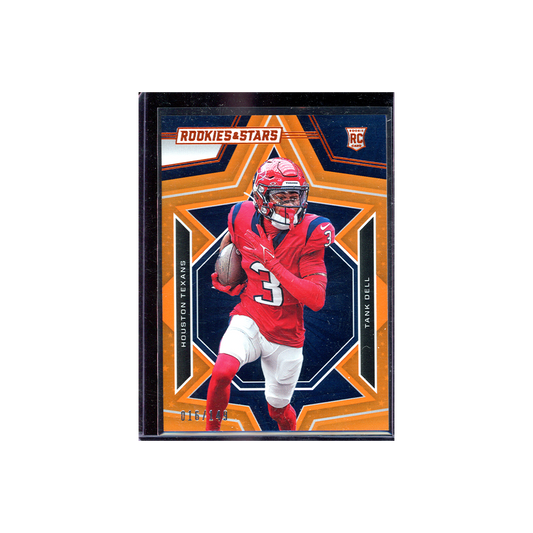 Tank Dell 2023 Panini Rookies & Stars Football Orange Rookie /149