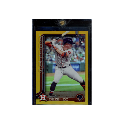 Zach Dezenzo 2025 Topps Astros Rookie Gold /50