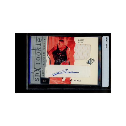 Boris Diaw 2003-04 Upper Deck SPX Rookie Jersey Auto /1999