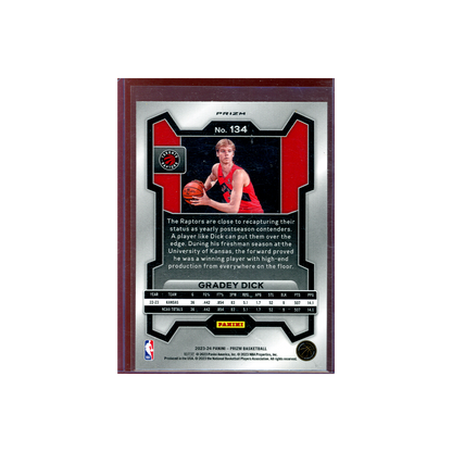 Gradey Dick 2023-24 Panini Prizm Basketball Pulsar Rookie