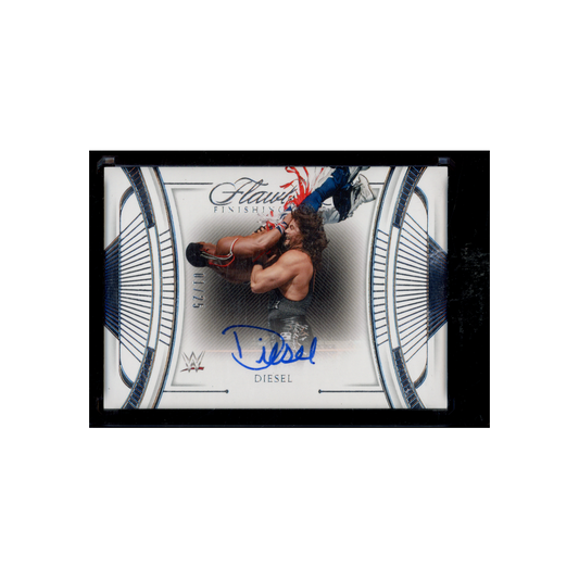 Diesel 2024 Panini Flawless WWE Finishing Moves Auto /25