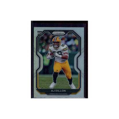AJ Dillon 2020 Panini Prizm Football Rookie Silver Prizm