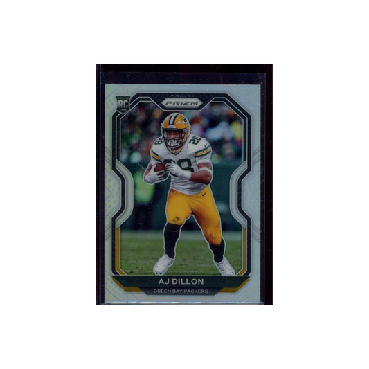 AJ Dillon 2020 Panini Prizm Football Rookie Silver Prizm