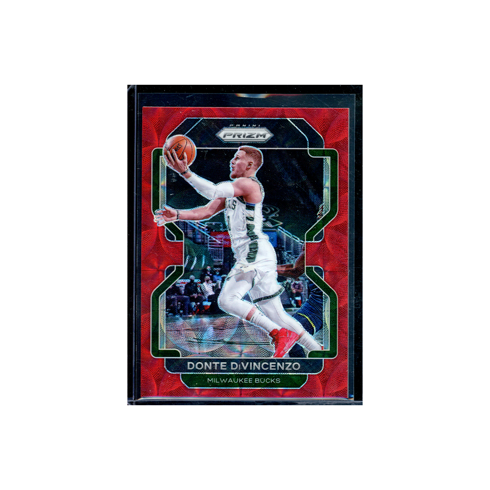 Donte DiVincenzo 2021-22 Panini Prizm Basketball Red Choice Prizm /88