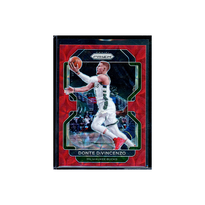 Donte DiVincenzo 2021-22 Panini Prizm Basketball Red Choice Prizm /88