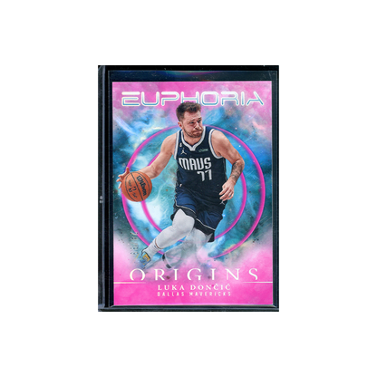 Luka Doncic 2023-24 Panini Origins Basketball Euphoria Pink /99