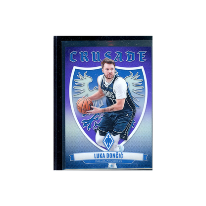 Luka Doncic 2023-24 Panini Phoenix Basketball Crusade Purple /75