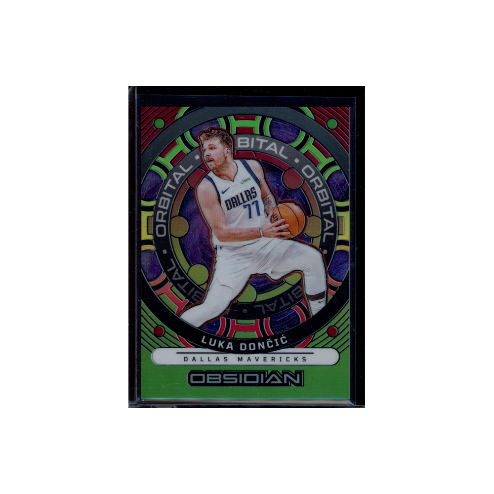 Luka Doncic 2023-24 Panini Obsidian Basketball Orbital /60