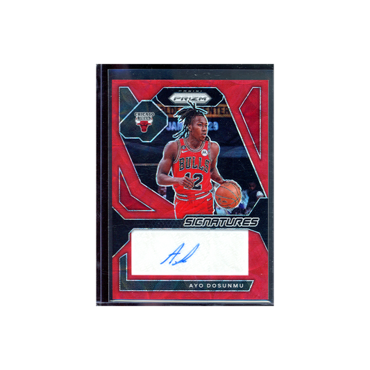 Ayo Dosunmu 2023-24 Panini Prizm Basketball Signatures Red Choice