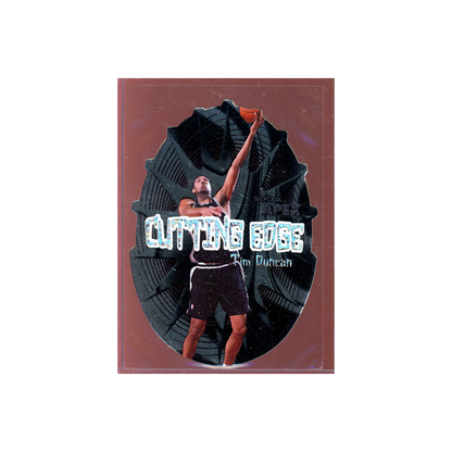 Tim Duncan 1999 Skybox Apex Cutting Edge Die-Cut