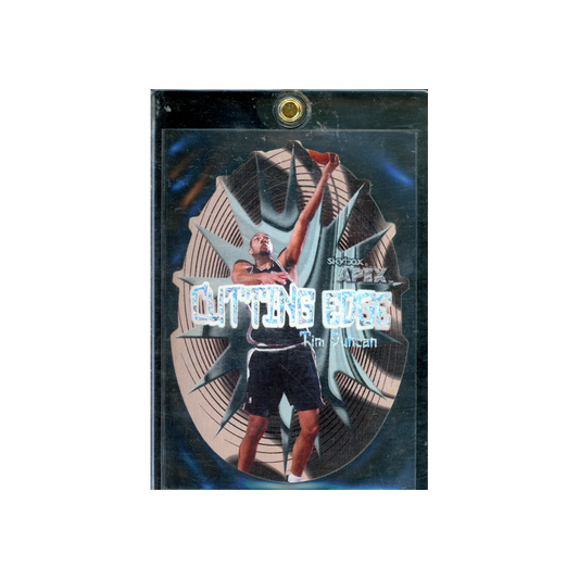 Tim Duncan 1999 Skybox Apex Cutting Edge PLUS Die-Cut