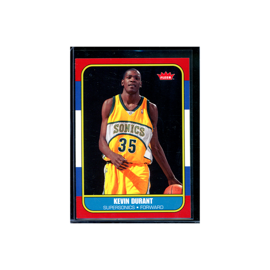 Kevin Durant 2007-08 Fleer Basketball Rookie