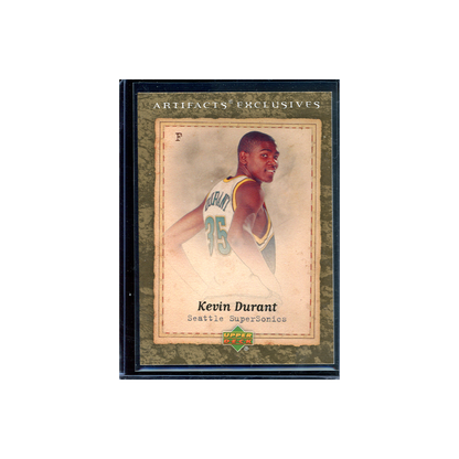 Kevin Durant 2007-08 NBA Artifacts Exclusives Rookie