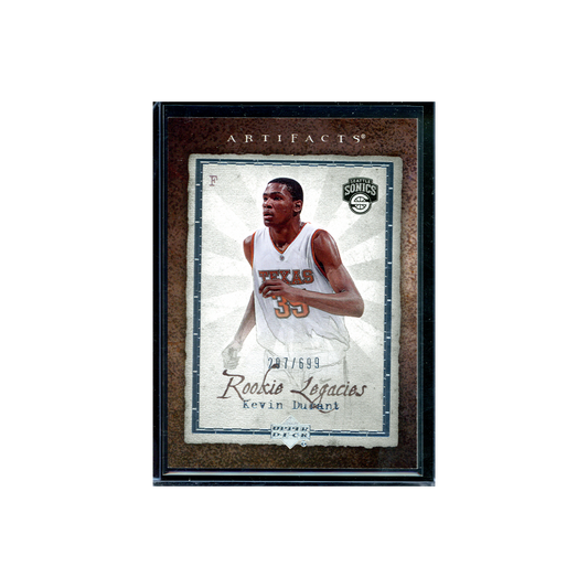 Kevin Durant 2007-08 Upper Deck Artifacts Basketball Rookie /699