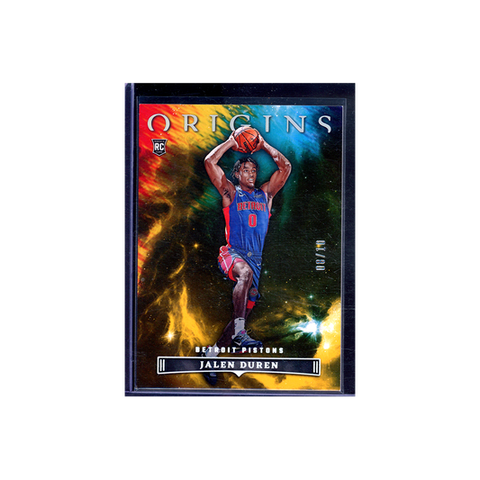 Jalen Duren 2022-23 Panini Origins Basketball Rookie Gold /10