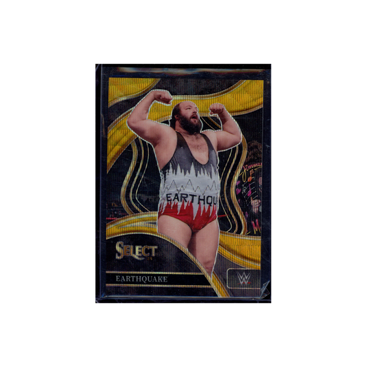 Earthquake 2024 Panini Select WWE Ringside Gold Wave /10