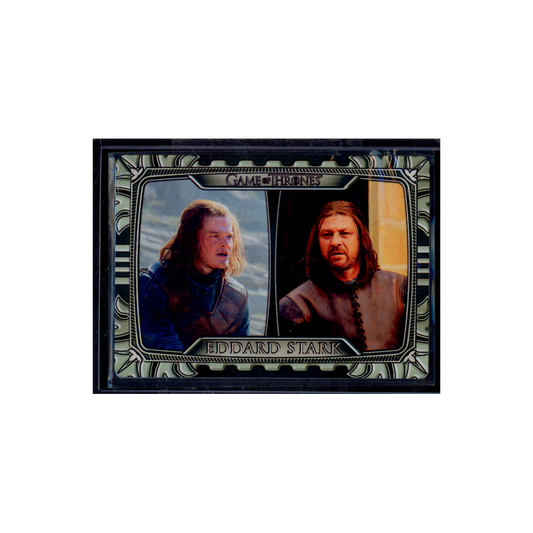 Eddard Stark 2024 Game of Thrones Legends of the Realm Then & Now Metal