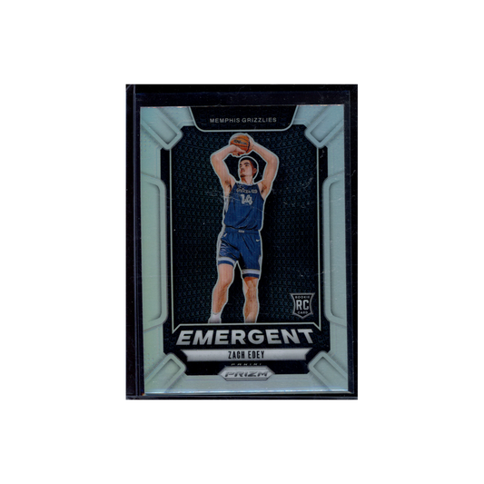 Zach Edey 2024-25 Panini Prizm Basketball Emergent Rookie Silver