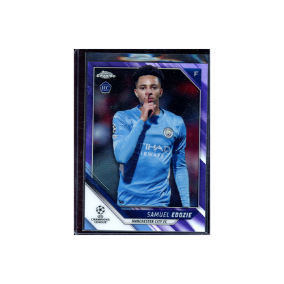 Samuel Edozie 2021-22 Topps Chrome UCL Soccer Rookie /250