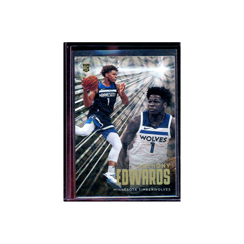 Anthony Edwards 2020-21 Panini Chronicles Essentials Basketball Asia Scope Rookie