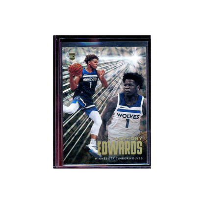 Anthony Edwards 2020-21 Panini Chronicles Essentials Basketball Asia Scope Rookie