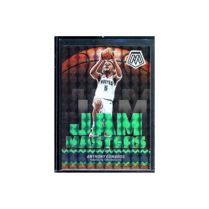 Anthony Edwards 2023-24 Panini Mosaic Basketball Jam Masters Green