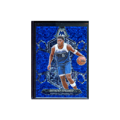 Anthony Edwards 2023-24 Panini Mosaic Basketball Fast Break Blue /85