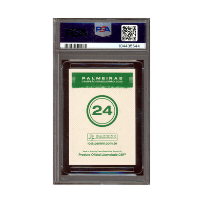 Endrick 2022 Panini Brasileirao Palmeiras Campeao 22 PSA 5