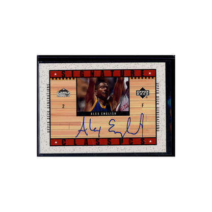Alex English 2002-03 Upper Deck Generations Signature Classics