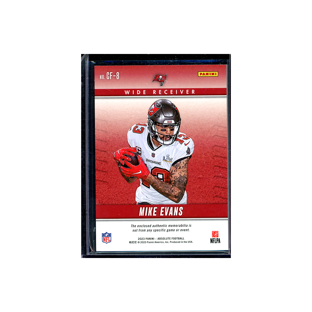 Mike Evans 2023 Panini Absolute Football Championship Fabric Patch /49