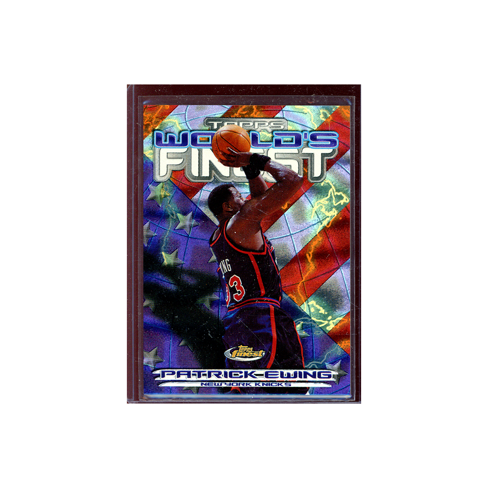 Patrick Ewing 2000 Topps Finest Basketball World's Finest