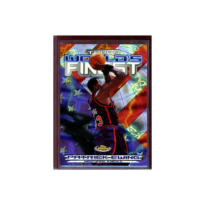 Patrick Ewing 2000 Topps Finest Basketball World's Finest