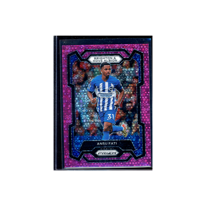 Ansu Fati 2023-24 Panini Prizm Premier League Soccer Purple Disco /149