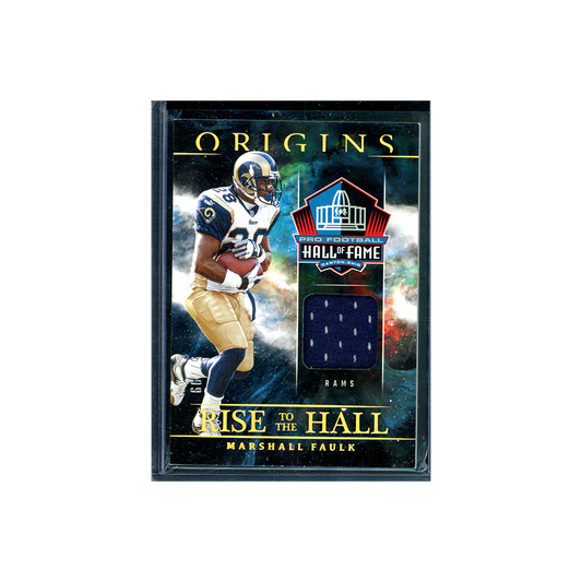 Marshall Faulk 2023 Panini Origins Football Rise to the Hall Patch /99