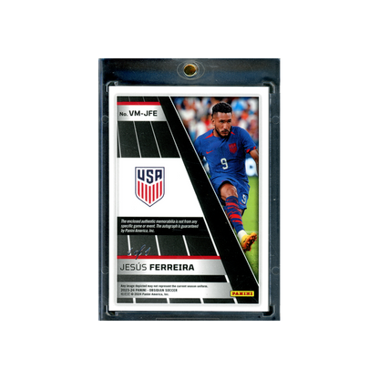 Jesus Ferreira 2023-24 Panini Obsidian Soccer Volcanic Patch Auto 1/1