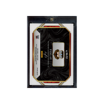 Finlay 2023 Panini Select WWE Ringside Action Black 1/1 Auto
