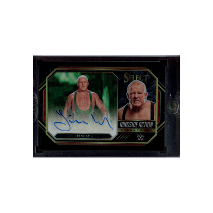 Finlay 2023 Panini Select WWE Ringside Action Black 1/1 Auto