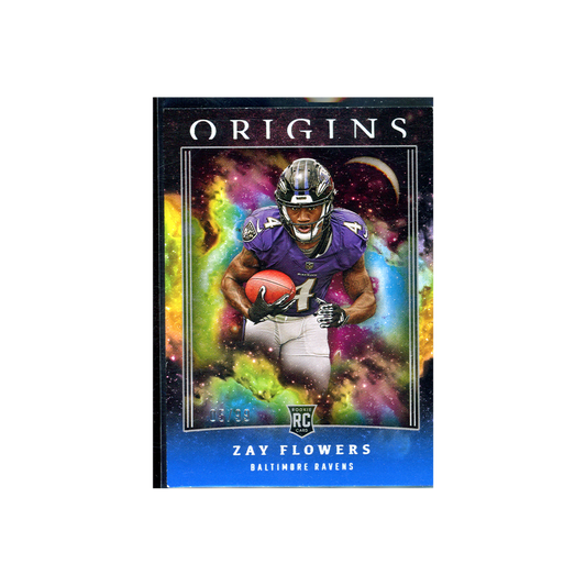 Zay Flowers 2023 Panini Origins Football Rookie /99