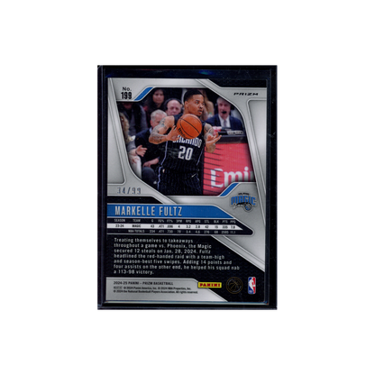 Markelle Fultz 2024-25 Panini Prizm Basketball Blue /99