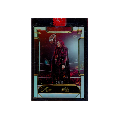 Alba Fyre 2024 Panini Three Count WWE /40